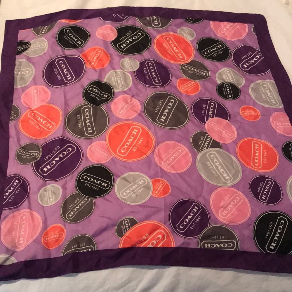 Silk Coach handkerchief like new